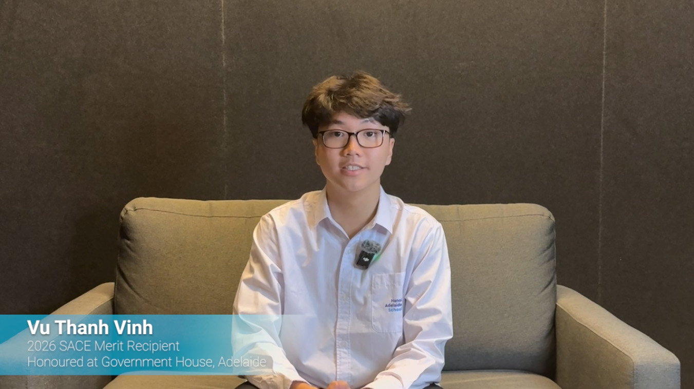 SACE Graduate story - Vinh Vu Thanh